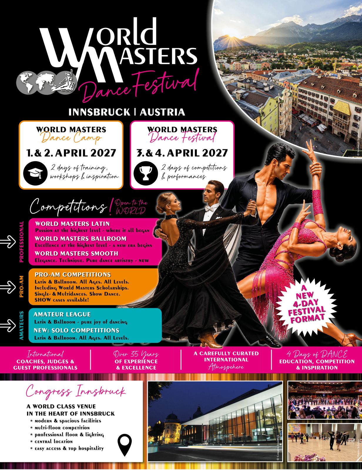 World Masters 2027 event poster